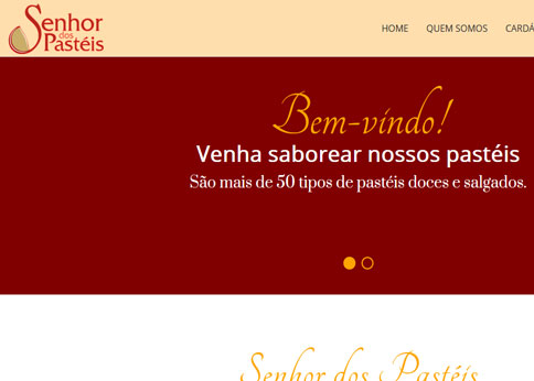 Website: <a href='http://www.senhordospasteis.com.br/' target='_blank'>www.senhordospasteis.com.br</a>